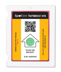 TiltWatch XTR-QR Label_Unactivated